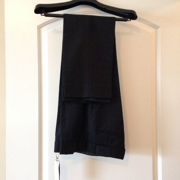 🌶🌶🌶 NWT Black Power Suit Pant 8P (1 of 2 Pcs) - Picture 1 of 2