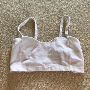 White Cages Bralette