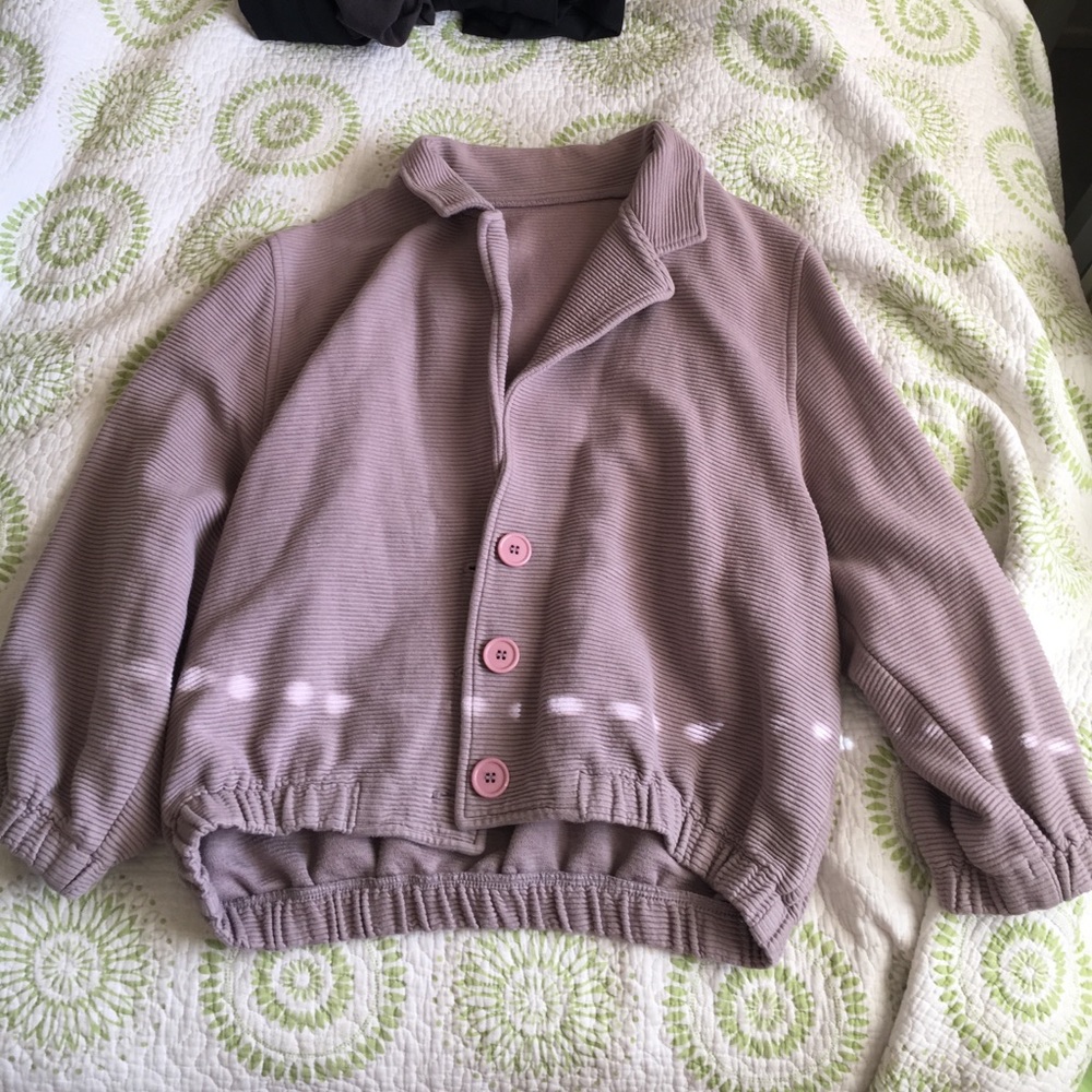 American apparel lilac jacket