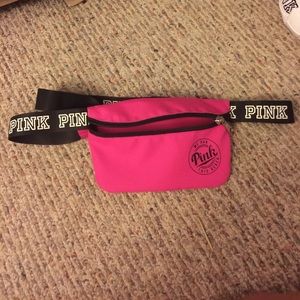 Pink fanny pack