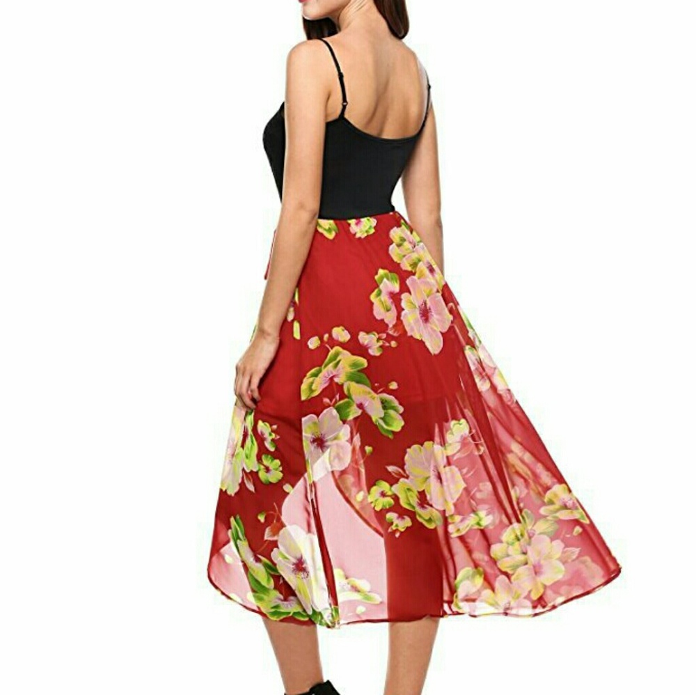 Xcel Couture Laila Slit Maxi Dress - Picture 2 of 3