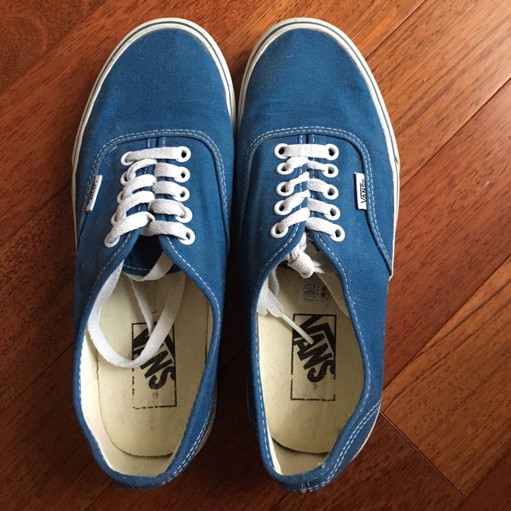 Blue Vans - Make an offer!
