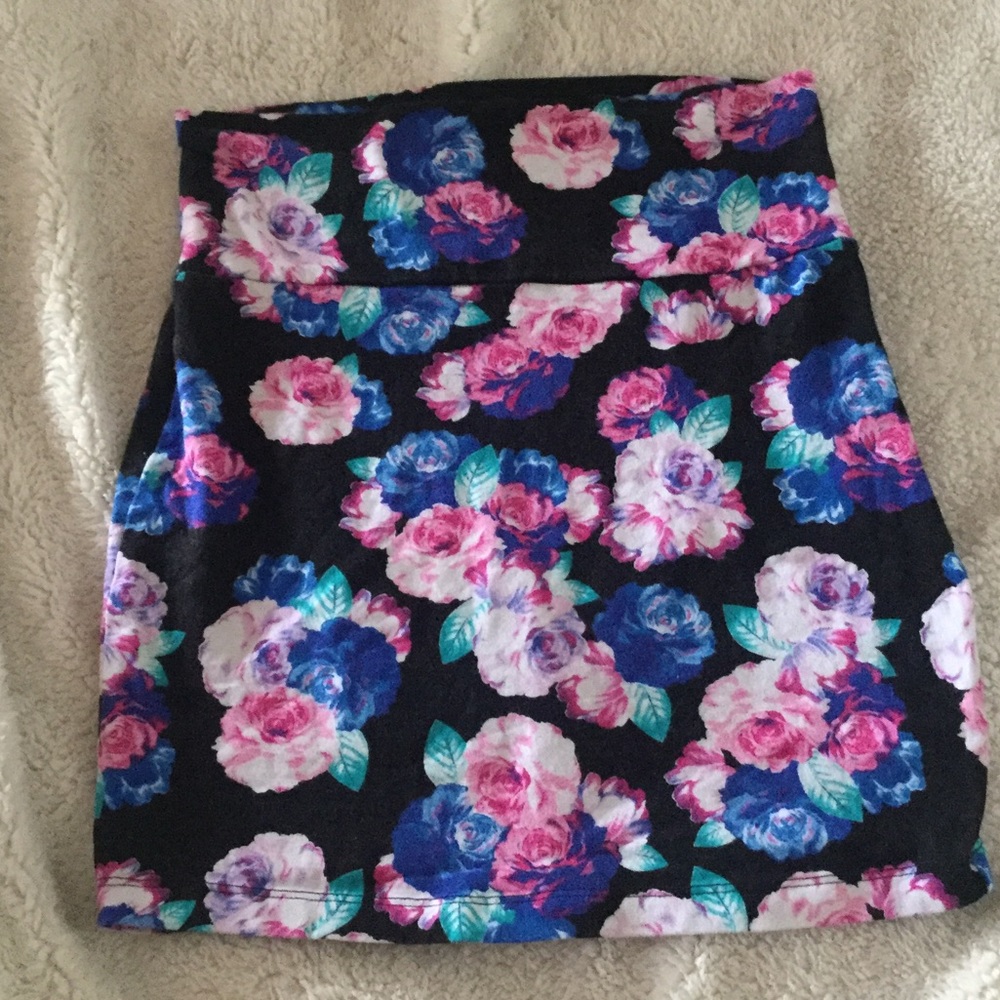 Floral skirt