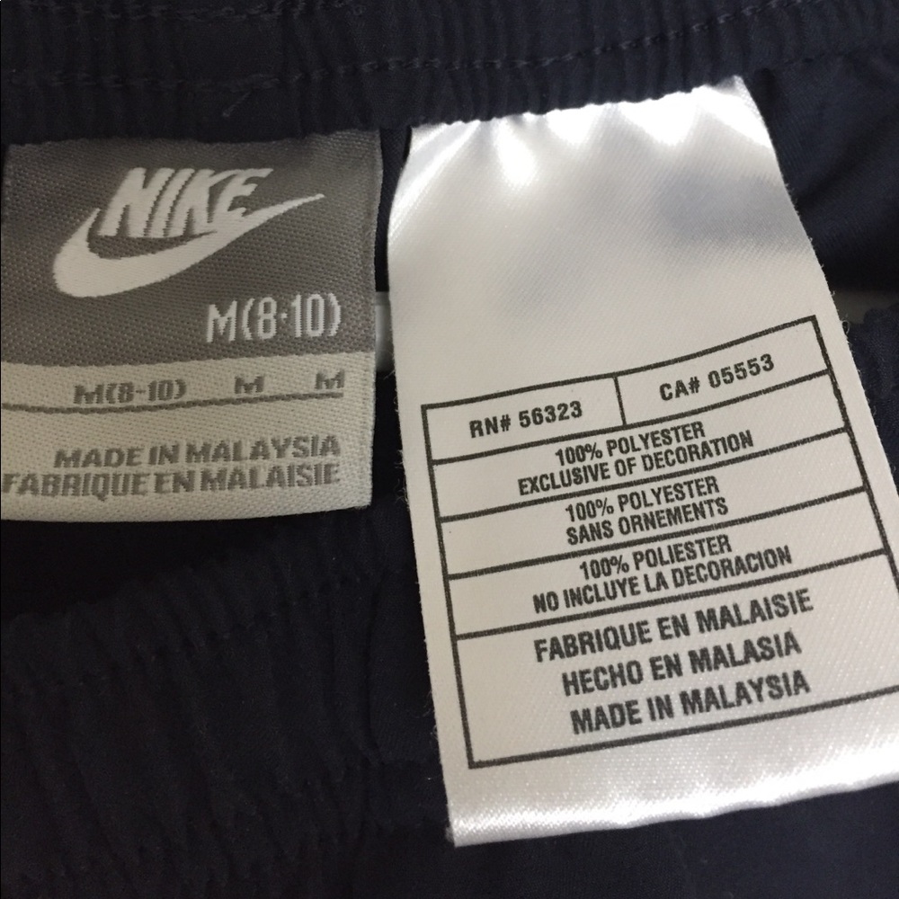 Nike Workout Pants in Black and Navy Blue - Picture 3 of 5
