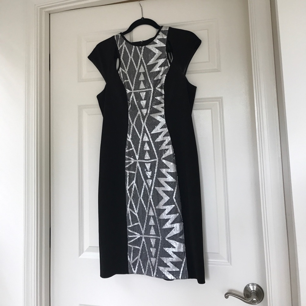 Flattering Black Cocktail Dress
