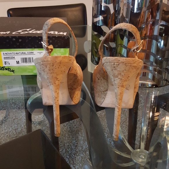 **SOLD Sam Edelman cork heels - Picture 3 of 3