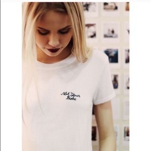 Brandy Melville not your babe top