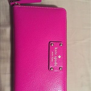 Pink Kate Spade Lacey Wallet