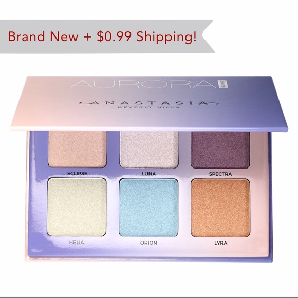 anastasia beverly hills palette highlighter