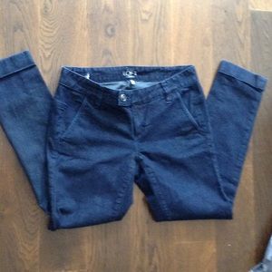 Dark blue trouser jeans