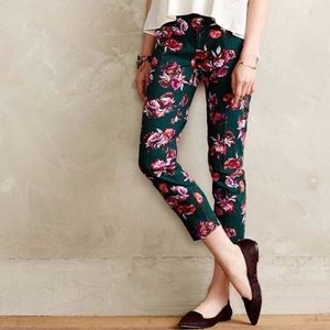 Floral Charlie Trousers Anthropologie