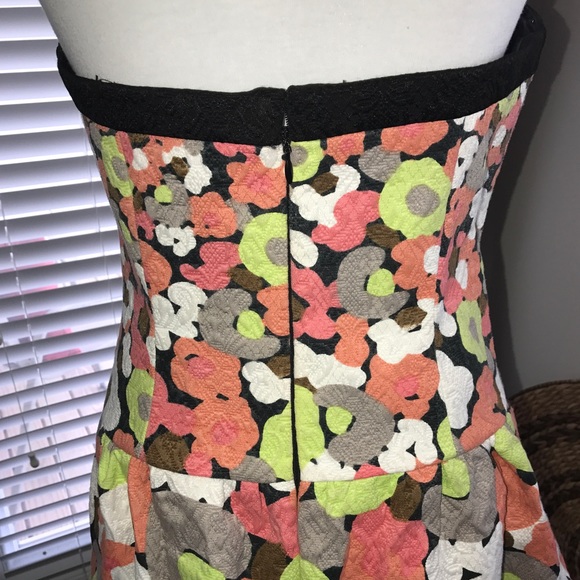 Jessica Simpson Floral Strapless Dress - Picture 4 of 6