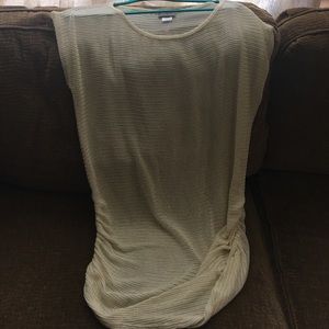 Jordan Taylor cream bikini coverup