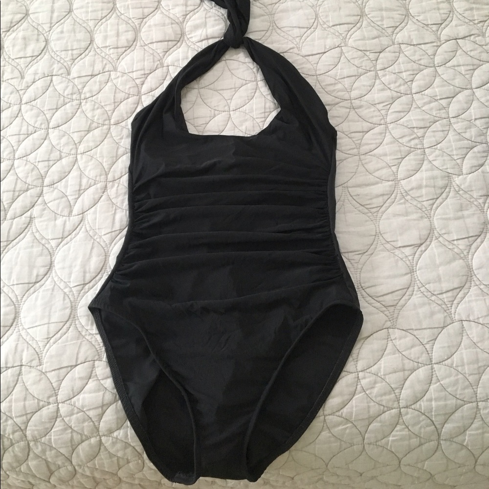Black halter Miraclesuit