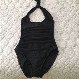Black halter Miraclesuit