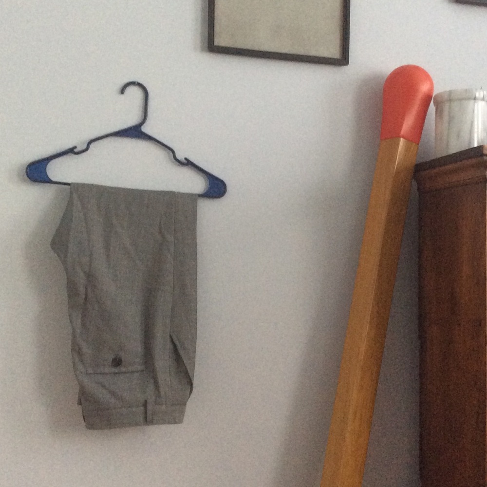 Grey Steven Alan summer weight trousers