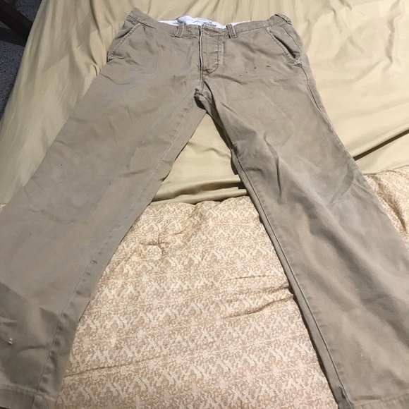 Hollister Jeans They Are Hollister Khaki Pants Size 332 Poshmark