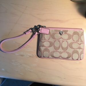 Coach wallet / wristlet