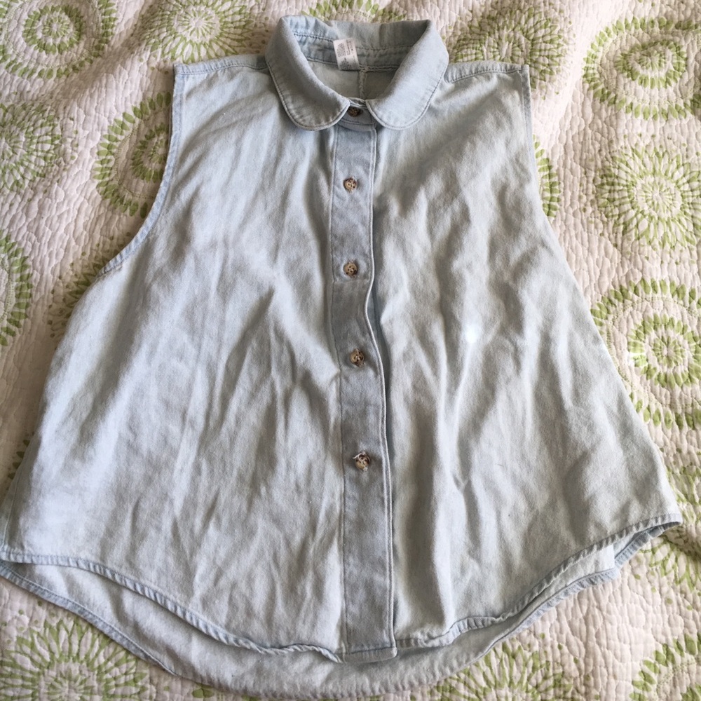 American apparel denim shirt