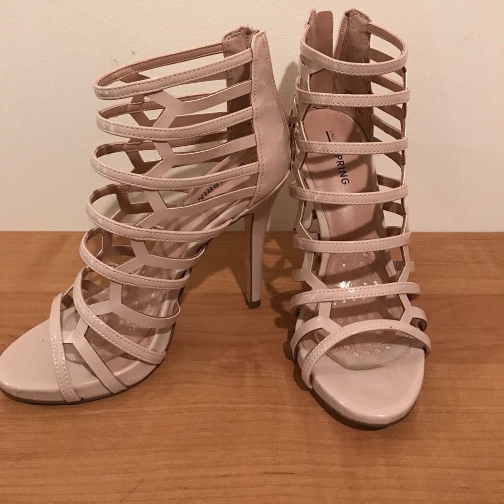 Nude heels