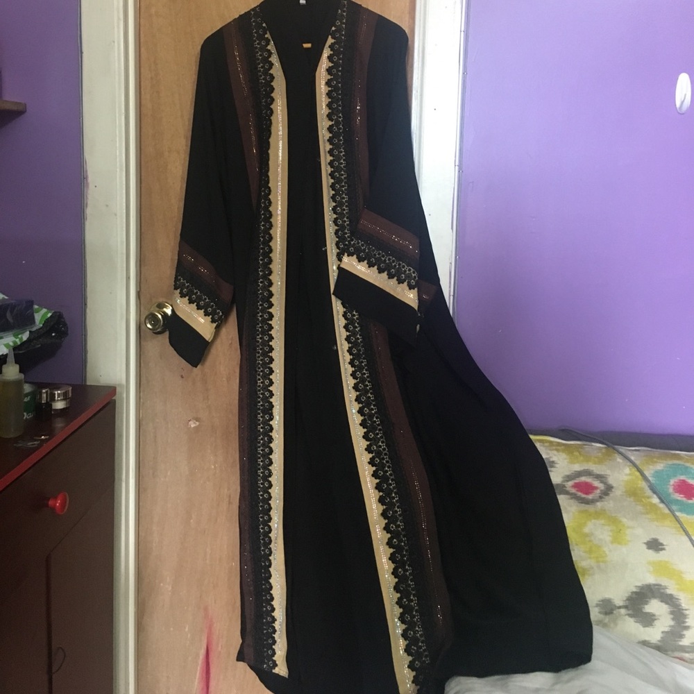 Nada fabrics Dubai Abaya sz56