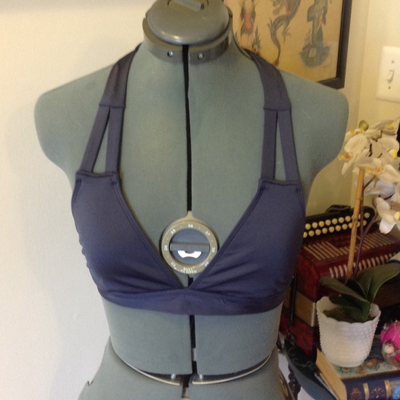 Mossimo Supply Co. Other - 💕BOGO 💕Charcoal gray halter bikini top