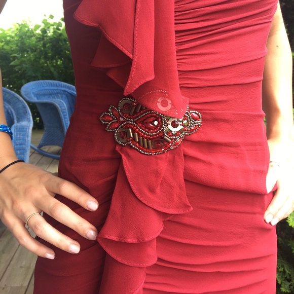 Red Prom Dress - Picture 4 of 6