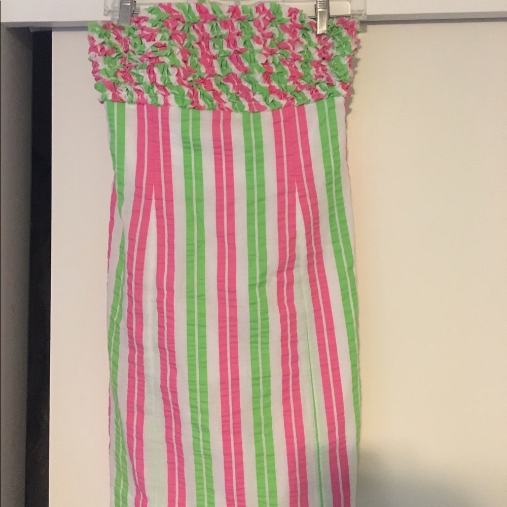 Lilly Pulitzer Strapless Dress