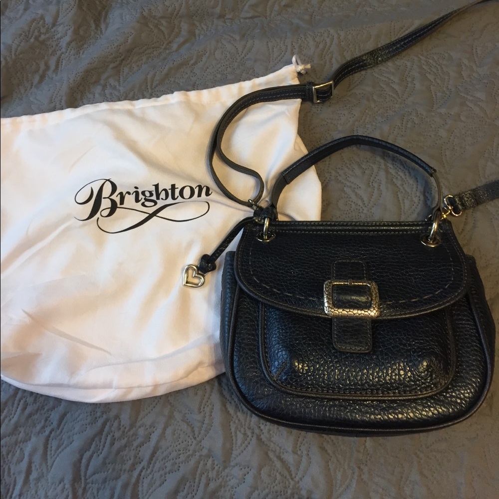 Navy Brighton Bag with Dust Bag