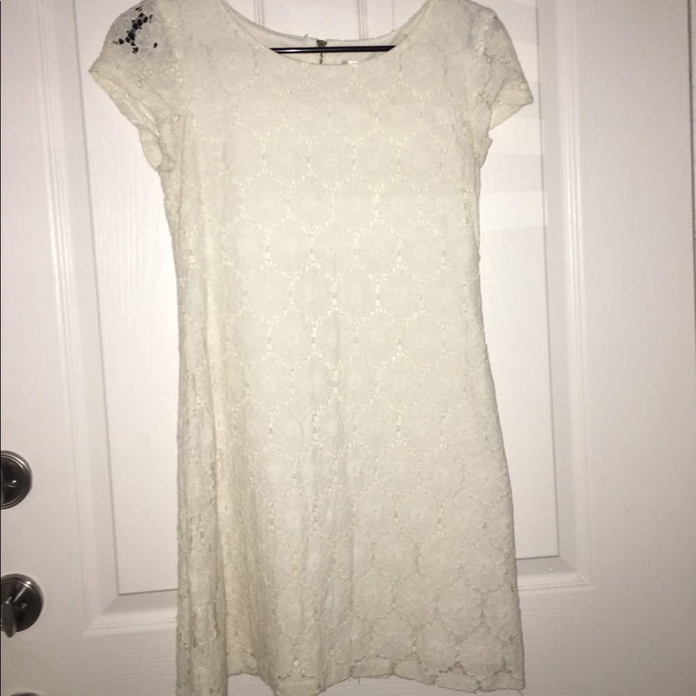 Xhilartion off white lace dress