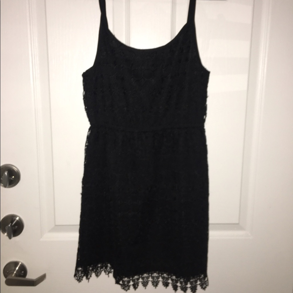 Black lace dress from H&M