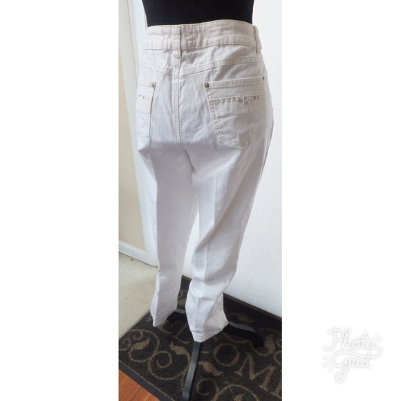 Blue Identity Women Designer Size 14P Jeans Pants - Picture 3 of 4