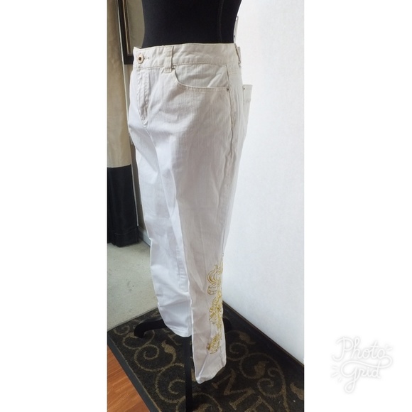 Blue Identity Women Designer Size 14P Jeans Pants - Picture 4 of 4