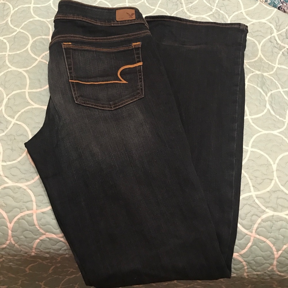 Worn once American eagle long jeans