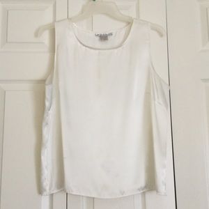 Satin sleeveless dress up Top