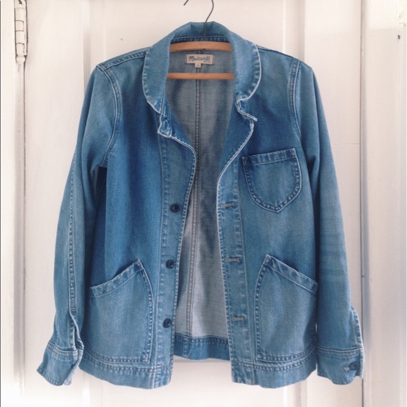 madewell joshua tree denim jacket