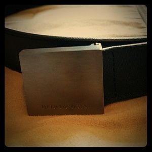 NWT Authentic Burberry signature plaid belts
