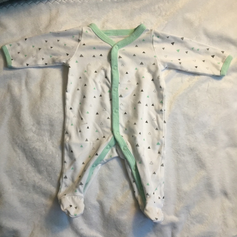 Newborn Footsie Pajamas.