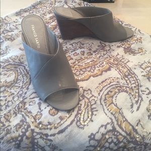 Franco Sarto grey wedges. Gorgeous.