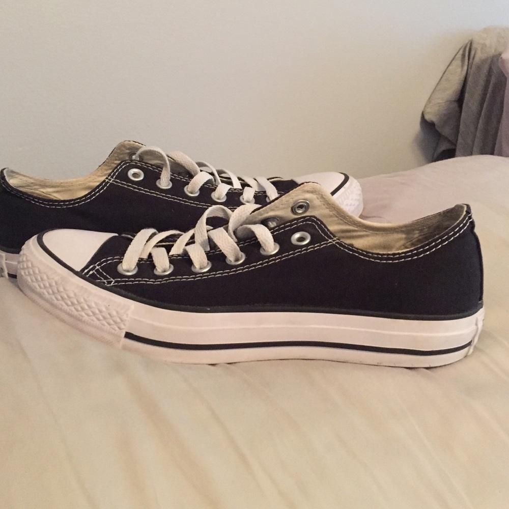 women's size 8 black converse