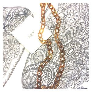 J. Crew Tortoise Necklace