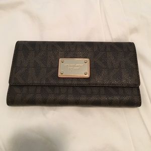 Michael Kors Brown Leather Wallet