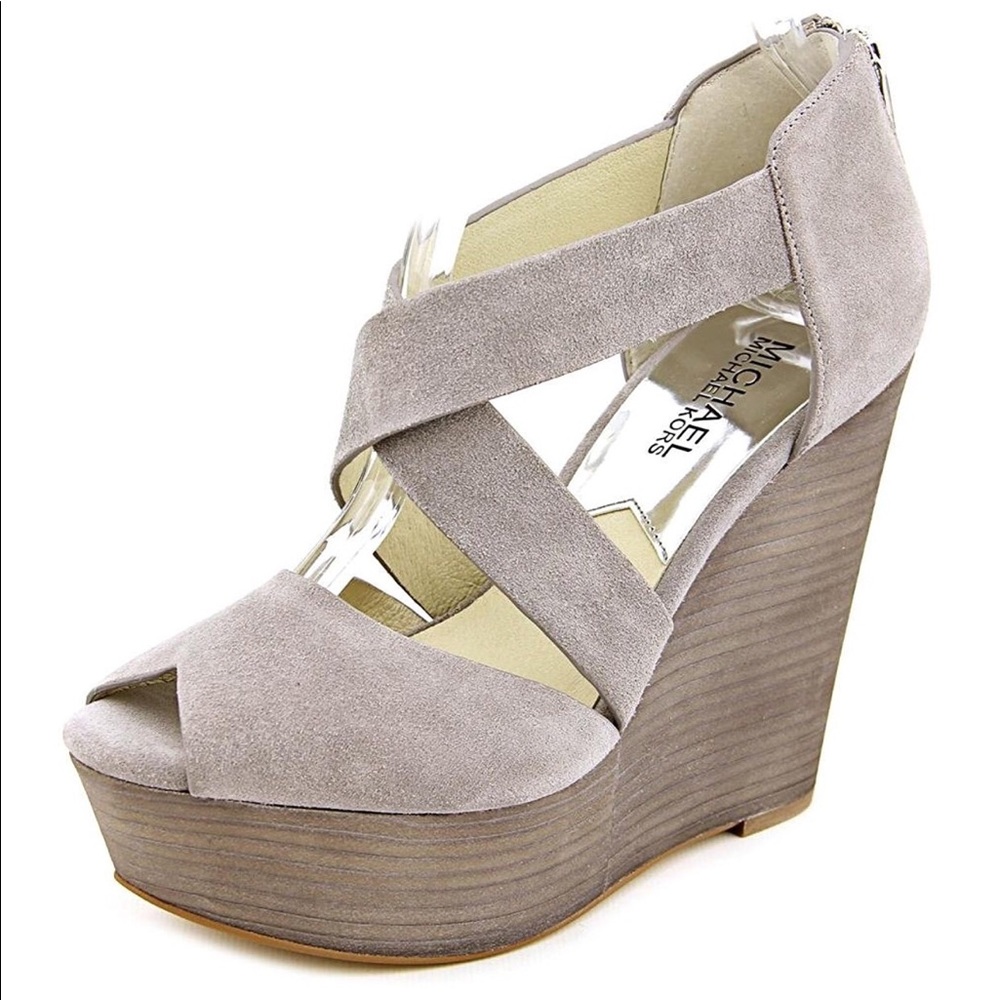 Michael Kors Ariel Wedge Open Toe Wedge