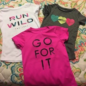 3 Carter's Active shirts