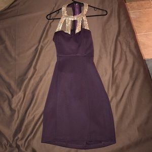 plum dress NWT