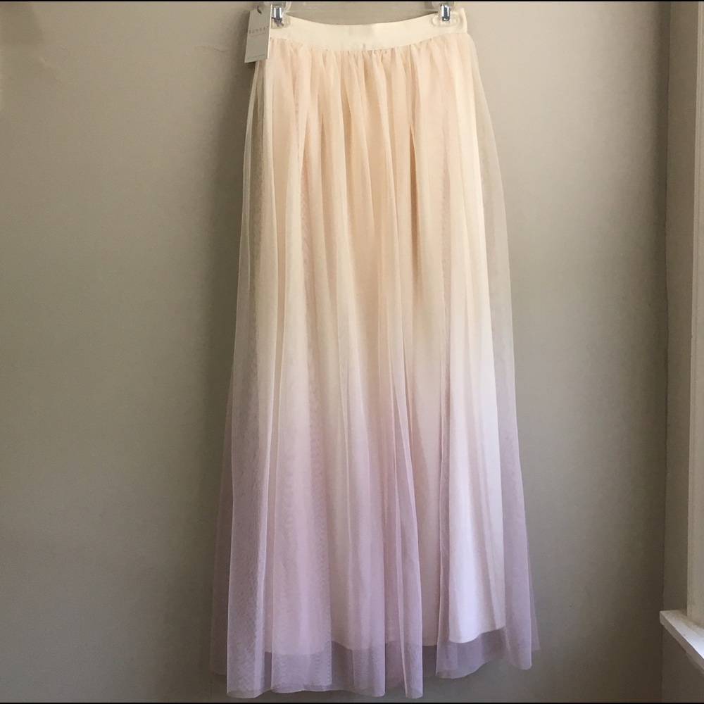 NWT Lauren Conrad Tulle Maxi Skirt