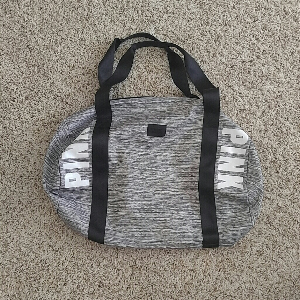 New pink duffle