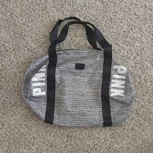 New pink duffle