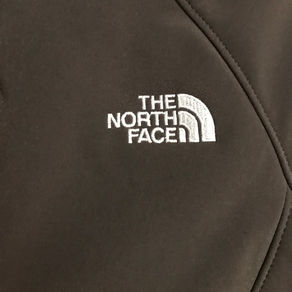 Women's Brown Zipper North Face - Picture 2 of 4