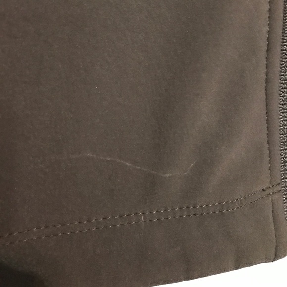 Women's Brown Zipper North Face - Picture 3 of 4